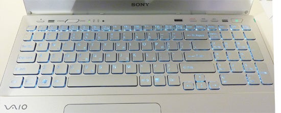 Sony VAIO S 15 keyboard