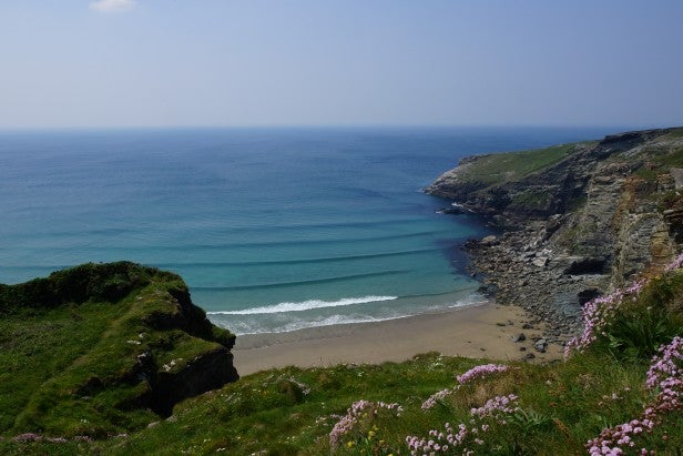 Coastal landscape photo taken with Sony Alpha A77 camera.
