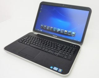 Dell Inspiron 17R Special Edition laptop on white background.