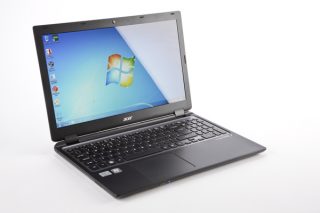 Acer Aspire Timeline U M3 581TG laptop on white background.