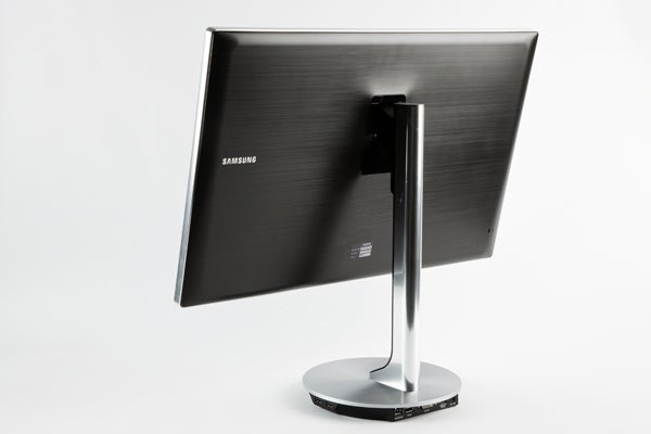 Samsung Series 9 S27B970D monitor on white background