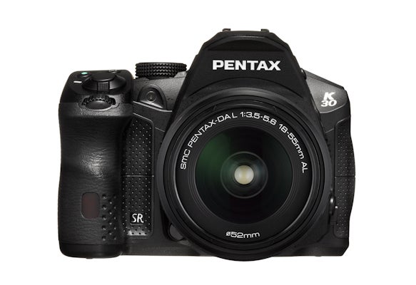 Pentax K-30 DSLR camera with 18-55mm lens