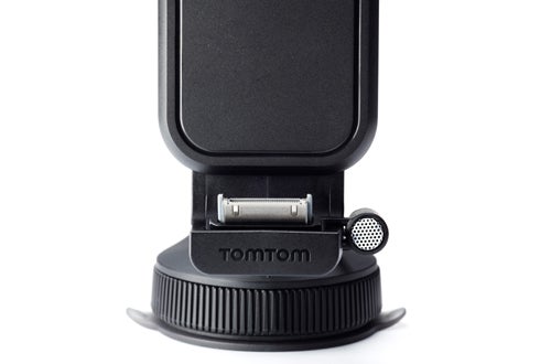 TomTom Hands-free Car Kit for iPhone with dock connector.