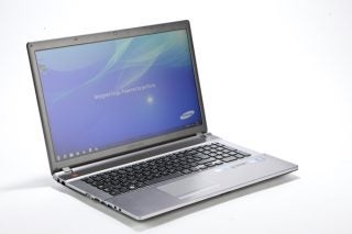 Samsung 550P7C laptop on white background.