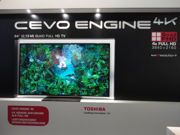 Toshiba 84in 4K TV