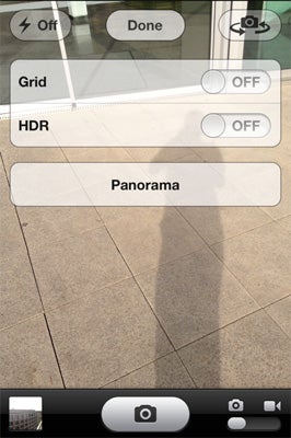 iOS 6 Panorama