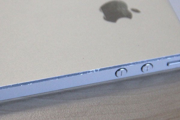 iPhone 5 scratches