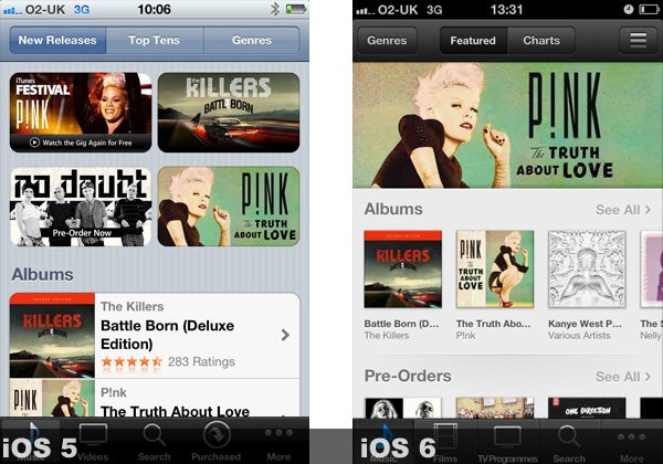 iOS 6 iTunes