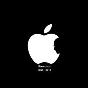 Steve Jobs Apple logo