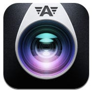 Camera Awesome app icon with lens graphic design