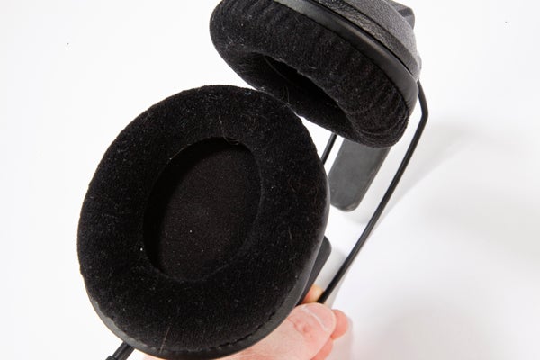 Motorheadphones Iron Fist headphones with detached cable.