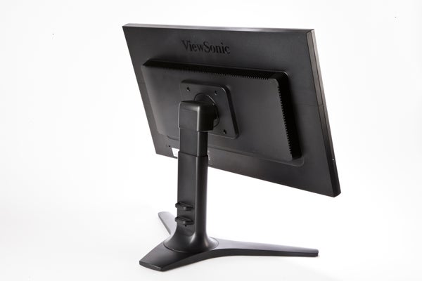 ViewSonic VP2770-LED monitor rear view on stand.