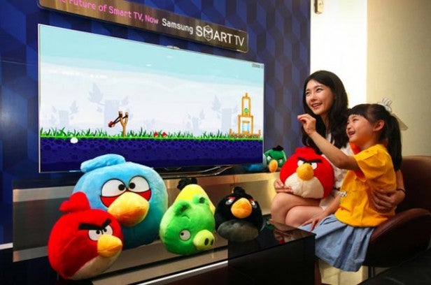 angry birds on tv