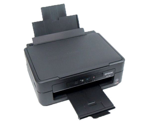 Epson Expression XP-102 inkjet printer on white background.