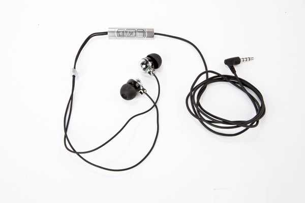 Sennheiser CX 890i in-ear headphones on white background.