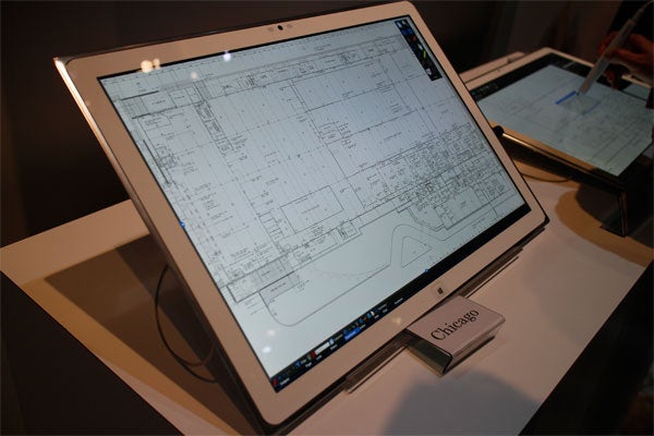Panasonic 20-inch 4K tablet