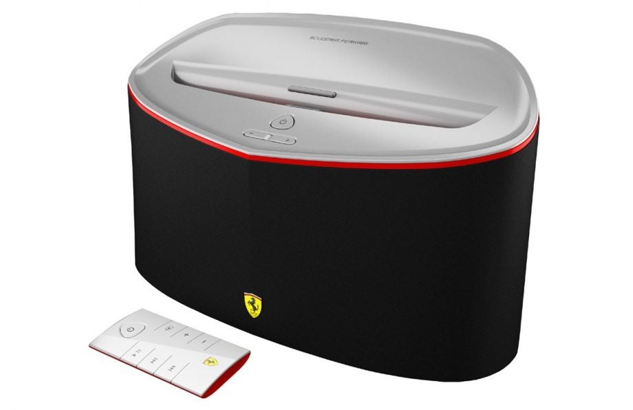 Ferrari by Logic3 Scuderia FS1 speaker with remote control.