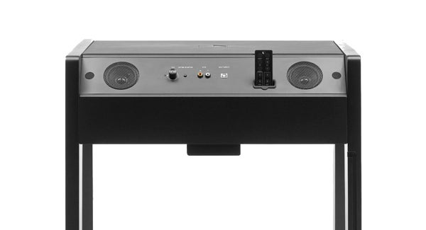 La Boite Concept LD 100 high-fidelity speaker desk front view.
