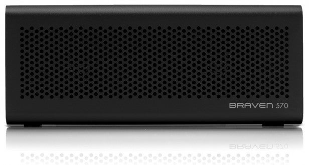 Braven 570 portable Bluetooth speaker on white background.