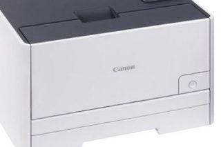 Canon i-SENSYS LBP7110Cw color laser printer close-up