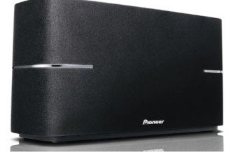 Pioneer XW-BTS3 wireless speaker on white background.