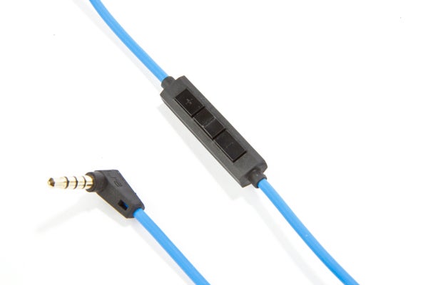 Inline control with 3.5 mm audio cable.