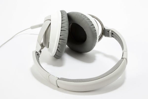 Bose AE2i headphones on white background