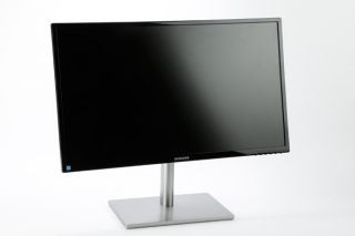 Samsung S27C750P monitor on a white background.