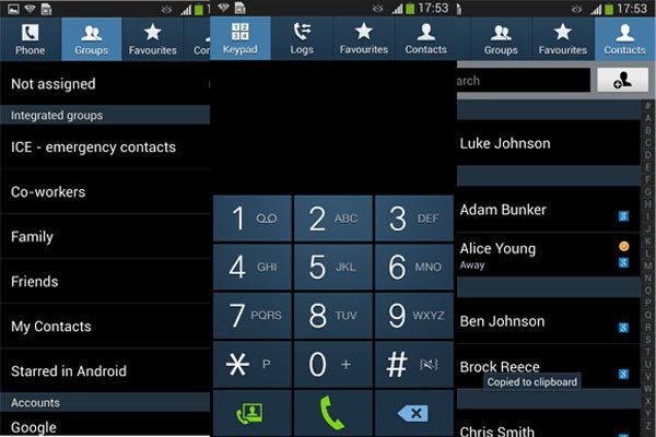 Samsung Galaxy S4 Calling