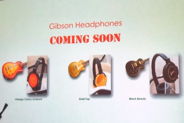 Gibson headphones