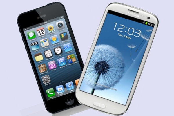 iPhone 5 and Samsung Galaxy S3