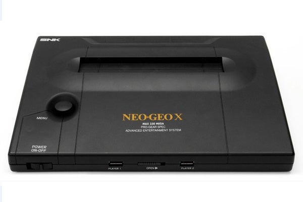 Neo Geo X Gold console