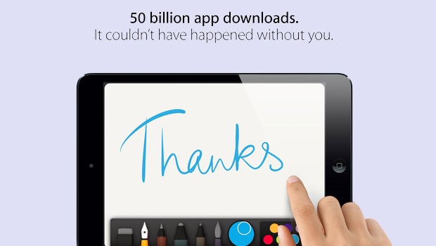 50 billion App Store downloads