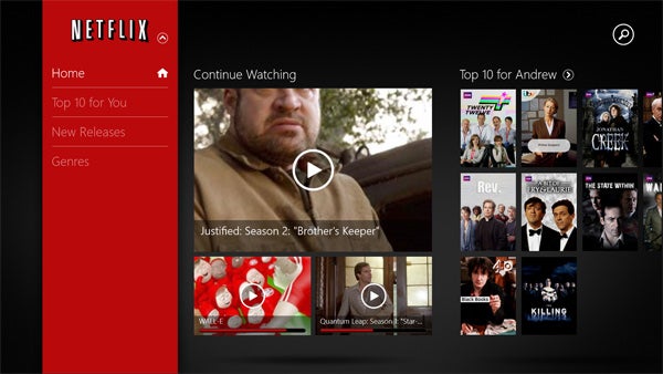 Netflix on Windows 8