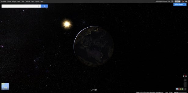 Google Maps earth