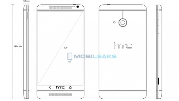 HTC One Max blueprint