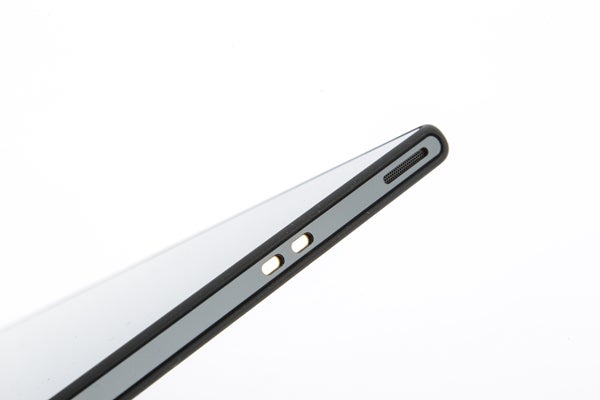 Sony Xperia Tablet Z side profile showing ports and buttons