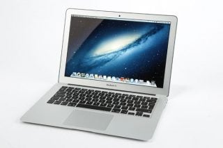 Apple MacBook Air 13-inch 2013 on white background.