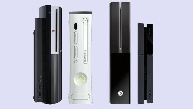 PS4 and Xbox One size comparison
