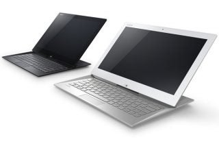 Sony Vaio Duo 13 hybrid laptops in tablet and laptop mode.