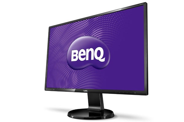 BenQ GW2760HS monitor displaying brand logo on screen.