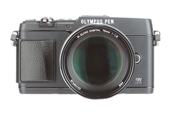 Olympus Pen E-P5 camera with M.Zuiko lens.