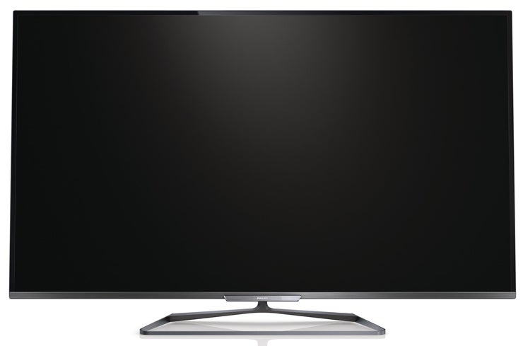 Philips 47PFL6008S LED TV front view on white background.