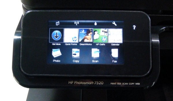 HP Photosmart 7520 - Controls