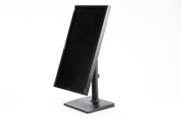 Samsung S24C650 monitor in a side view on white background.