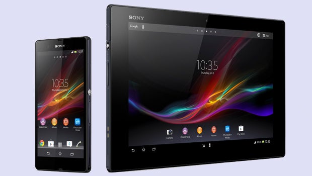 Sony Xperia Z and Xperia Tablet Z