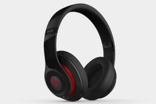 Beats Studio headphones in black with red accents.