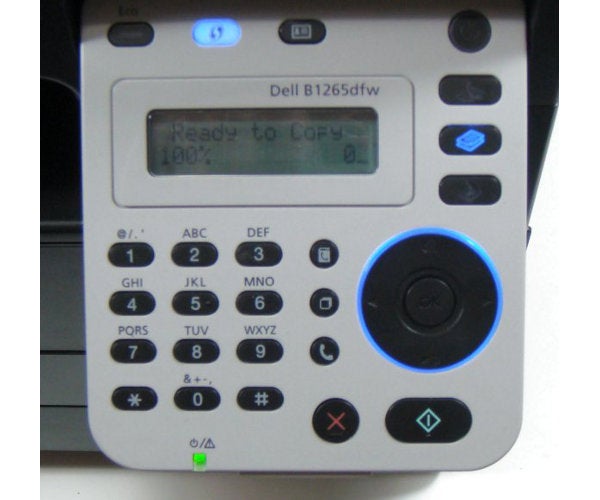 Dell B1265dfw - Controls