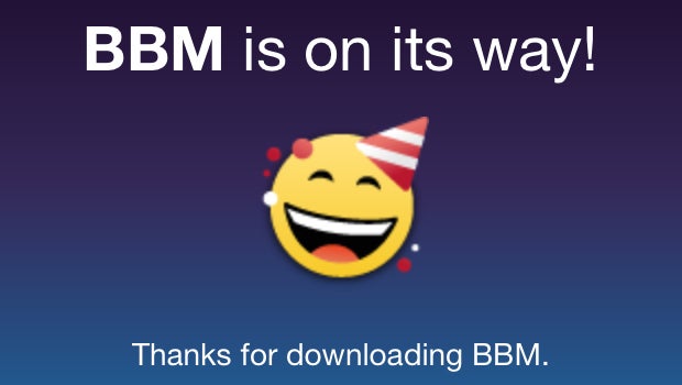 BBM for iPhone and Android