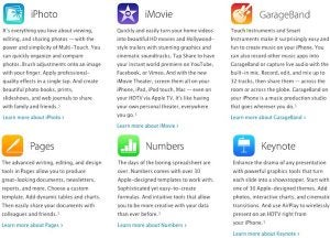 New iWork and iLife apps